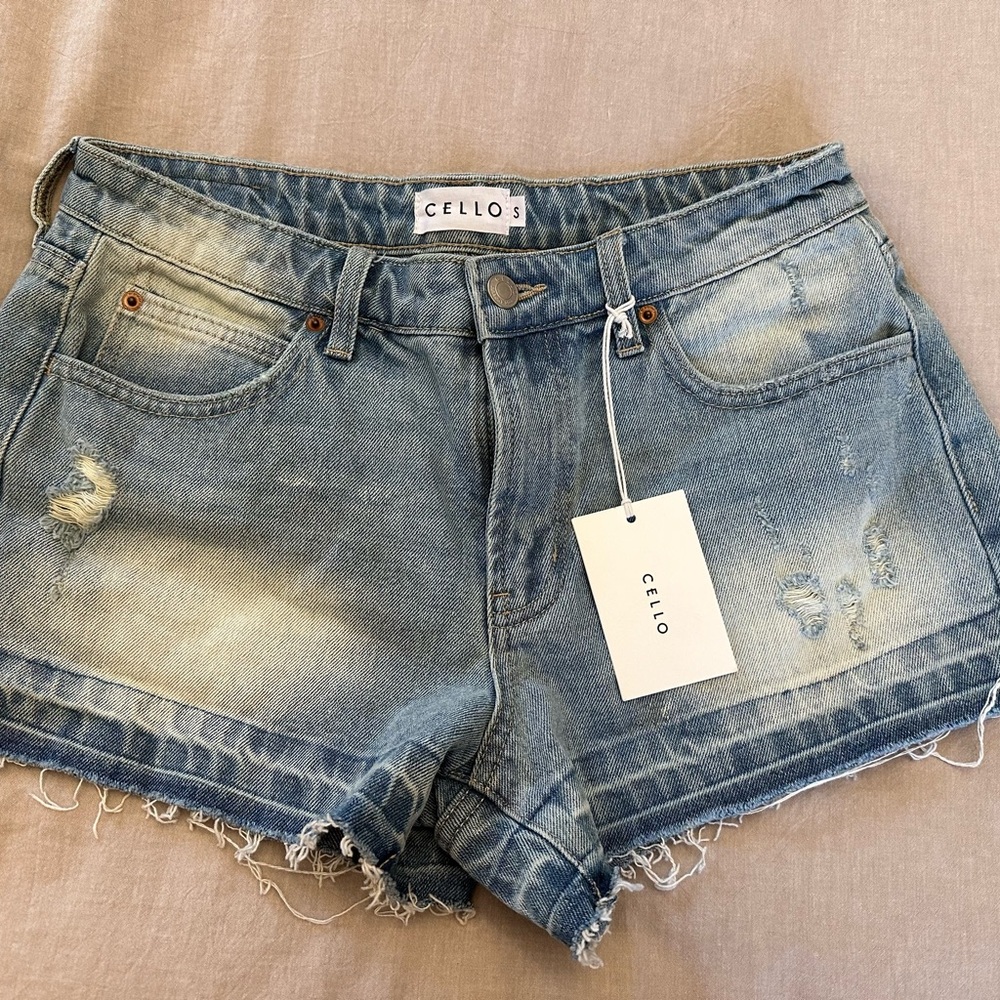 Cello denim shorts
